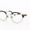 G3177-C2 latest acetate mix metal reading glasses/Retro optical frame