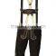 MEN SHORT LENGTH BAVARIAN LEDERHOSEN BROWN