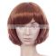 High quality brown blond pink Synthetic lace hair wig bob women short cheap wigs