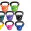 PVC coated kettlebells weight lifting