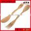 Amazon hot sell novelty wooden spoon & fork