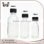 15ml, 30ml, 60ml clear glass boston round bottles with caps