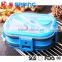 Portable 2 layer Silicone Collapsible Lunch Box With Handle Food Carrier Container