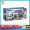 Blocks building toy water police 646pcs funny blocks play set