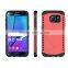 New tough/ combo/ hybrid protective case for samsung galaxy s7 edge mobile phone case
