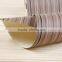 paper back vinyl coated light embossed wallpaper stripes