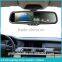 4.3 inch high brightness rearview mirror with digital compass display OEM bracket for most cars