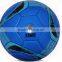 2015 New Design PVC Material Machine Sewn 32 Panels Blue Footballs