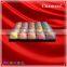 35 Macaron Tray With Clear PET And Black PS