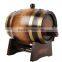 Customized stainless steel iron hoop protection customized wooden ice beer bucket