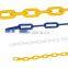 Hot sale coloured Plastic Link Chain for Safety
