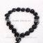 Natural Loose Heart Shape Onyx Strand Size 6 12 14mm Wholesale Natural Agate Black Gemstone