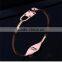 Fashion high quality 316l stainless steel bracelet nail imitation