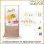 Floor standing 42 inch advertising slogans factory in Guangdong/outdoor type/shopping mall ads display