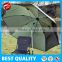 XL carp fishing brolly ,fish parasol with detachable sides and PVC Windows inc pegs and guys