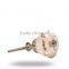 Glass Pink Meena Knob