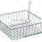 Durable Chrome Plate Hanging Net Metal Wire Basket /wire Storage Basket G44