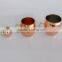 new product Can custom outside color printed mini 60ML Plated short copper mugs