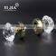 Wholesale Import Hardware Furniture Bedroom Glass Crystal Door Handles