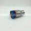 Stainless Steel double layer stright Cut rolled edge Blue Universal tip