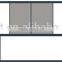 two tracks anti-falling high apartment building sliding window