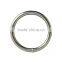 Iron round ring stainless steel o rings welded diameter 8-100m