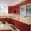 kitchen cabinet liners, Elegant red high gloss kitchen cabinet
