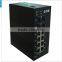 5 year warranty 4 Fiber Port and 8 RJ45 Port Din-rail Managed Gigabit Industrial Ethernet Switch i712A