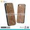 PC TPU Walnut Wooden Mobile Phone Case for Iphone 7 7plus