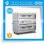 New Innovative Products 3 Decks 9 Trays Front S/S Deck Of Cabinet Oven