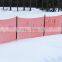 Heavy duty snow fence and safety fence