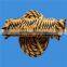 high strength 12mm tiger rope twisted cord (polyethylene) pe rope sisal rope