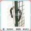European style of metal powder coated garden gate