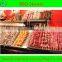 easy use picnic camping round barbecue grill skewer
