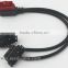 obd2 wiring connector right-angle 16Pin M to 2 16pin F
