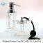 Newest sale superior quality crystal looking glass perfume bottle with good prices