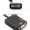 High Quality Hot Sale HD MI To VGA Converter With Audio Convex Head VGA Audio Converter Adapter Cable