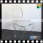 Transparent armless acrylic wedding chairs from china manufacturer