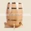 2016 year hot sell approved natural wood wine barrel oak barrel used barrels with stand