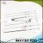 NBRSC 10PCS BBQ Barbecue Stainless Steel Grilling Kabob Kebab Flat Skewers Needle 39CM
