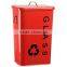 Large Metal trash can_Garden Outdoor Sundries Collector