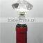 LED Plastic Clear Crystal Manufacture Diamond Wine Bottle Stopper