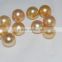 No Hole 10-11mm Natural Gold South Sea Loose Pearls