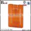 2017 hot new products cosmetic 10ml 20ml 45ml orange credit card perfume bottle plastic cover spray glass bottle perfume