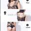 Bodysuit Style Women Black Sexy Hollow Out Lingerie HY095