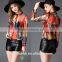 autumn new style popular women 100% real silk shirt