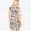 Fashion Plus Size Clothes Floral Printing Sleeveless Maternity Clothes For Pregnant Women Maternity clothes dress