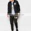 Soft touch mens sweatpants tapered fit cuffed camo print