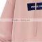 2016 high quality cute pink thermal L XL XXXXL winter printing hoodies