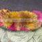 Myfur Customized Random Color Big Raccoon Fur Hood Patchwork Fur Lining Ladies Parka